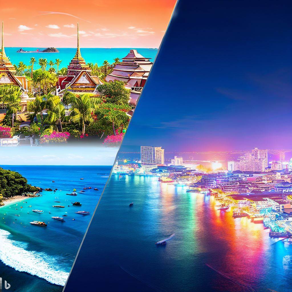 How Does Pattaya Differ From Phuket In Terms Of Tourism Offerings? AI Generated
