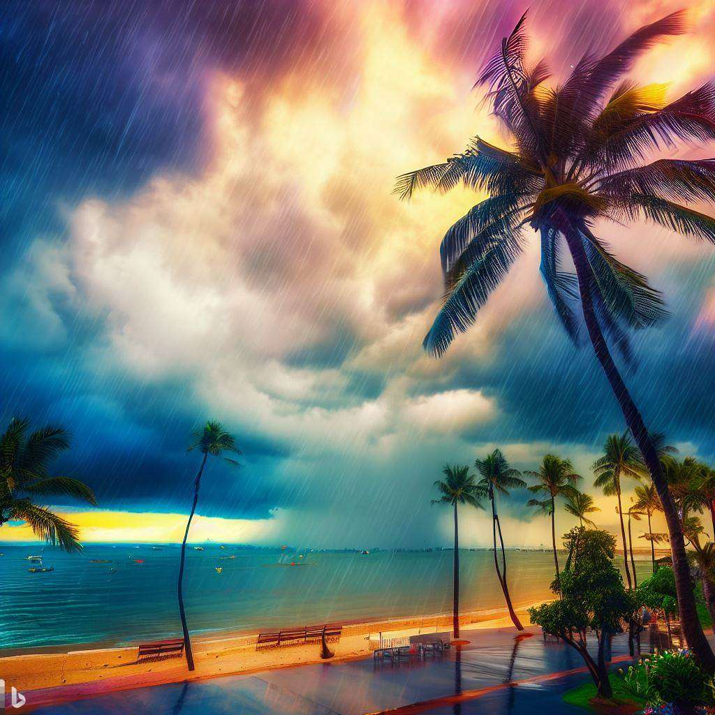 how is the weather in pattaya during the monsoon season?