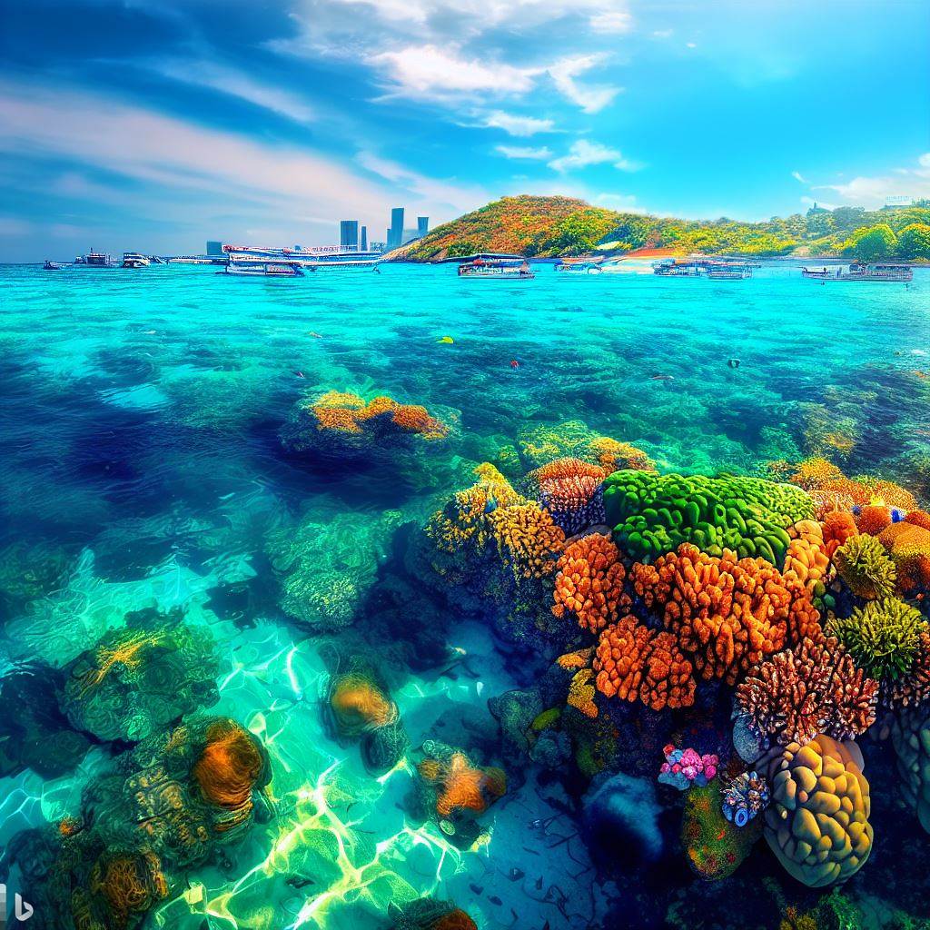 Best snorkeling spots in Pattaya - Koh Larn Island and Samae San Islands.