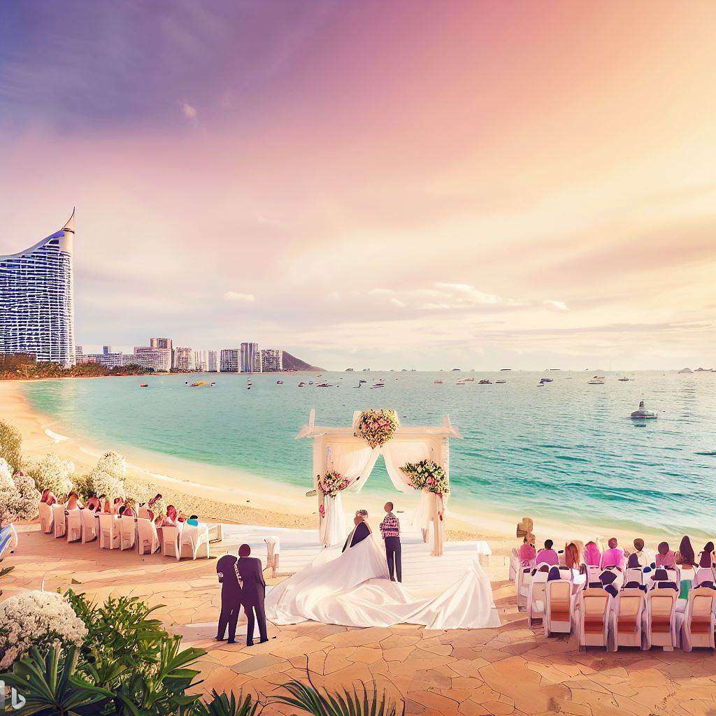 Pattaya - A dream destination for weddings with idyllic beach settings.