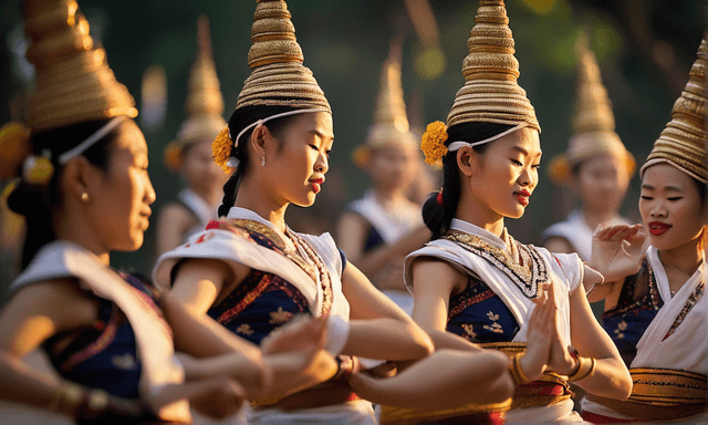 Traditional-dance-of-the-lanna-kingdom-envision-a-scene-steeped-in-tradition-where-dancers-adorned